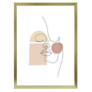 Ibi Bilderrahmen 13x18 cm goldfarben