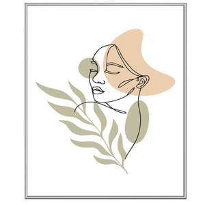 Malina Bilderrahmen PVC glänzend Stahl 60x90 cm