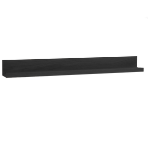 Emmie Bilderregal schwarz 115x7 cm