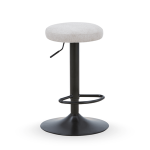 Ditte - Barhocker mit 360-Grad-Drehfunktion in Beige