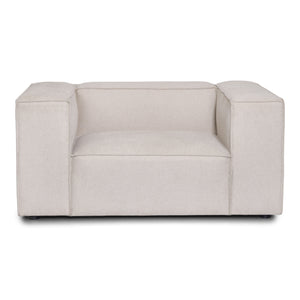 Hailey Sessel in Beige L: 136 × T: 100 × H: 64 cm