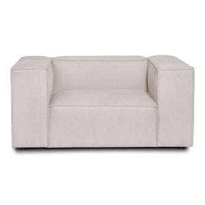 Hailey Sessel in Beige L: 136 × T: 100 × H: 64 cm