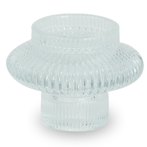 Nala Glas-Kerzenhalter transparent 6 cm