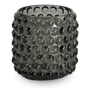 Nelly Glas-Teelichthalter grau 8,5 cm