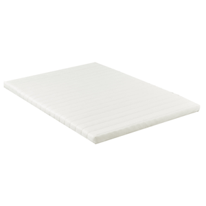 Premium Aksel weißer Memoryschaum Topper 140x200x7 cm