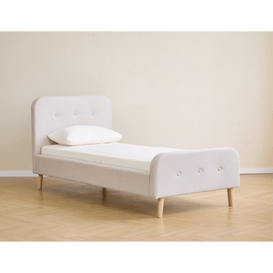 Christian Bettgestell in beige 90x200 cm