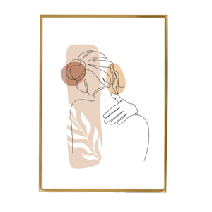 Lyra Bilderrahmen 50x70 cm gold