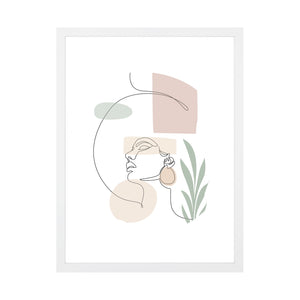 Lea - Bilderrahmen 30x40 cm weiß