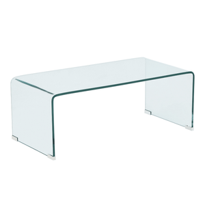 Nicole Glas Couchtisch 95x45x35 cm