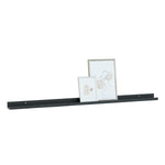 Emmie Bilderregal schwarz 115x7 cm