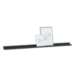 Emmie Bilderregal schwarz 115x7 cm