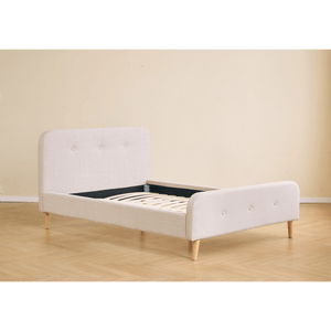 Christian Bettgestell in beige 140x200 cm