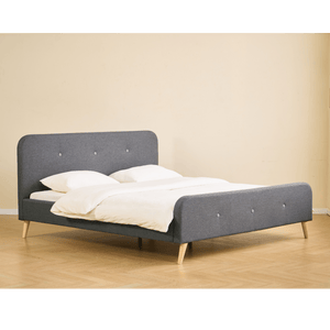 Christian Bettgestell in grau 180x200 cm