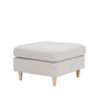 Hildur – Sitzkissen in Beige L: 66 x B: 66 x H: 43 cm