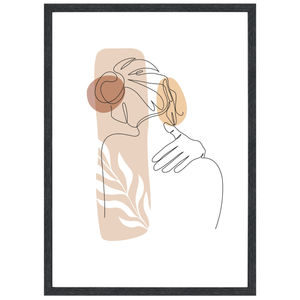 Paloma Bilderrahmen 50x70 cm schwarz