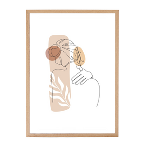 Paloma Bilderrahmen 50x70 cm aus Holz