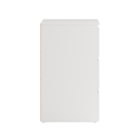 Maise Kommode 70x138x41 cm mit 6 Schubladen in weiß