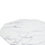 Lagoni - Runder Esstisch mit weißer Marmoroptik - Ø 100cm
