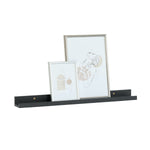 Emmie Bilderregal schwarz 60x7 cm