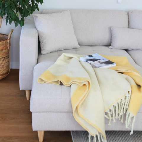 Brandy - Sofa mit Chaiselongue rechts und links wendbar - L: 290 x T: 96 x H: 80 cm