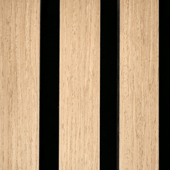 Muster einer Akustikplatte aus Eichenfurnier 150 x 120 mm