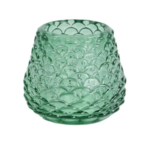 Naja Glas-Teelichthalter grün 7 cm
