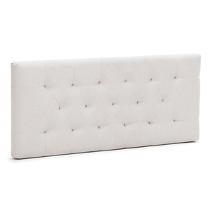 Nia Kopfteil 180x63 cm aus beigem Textil