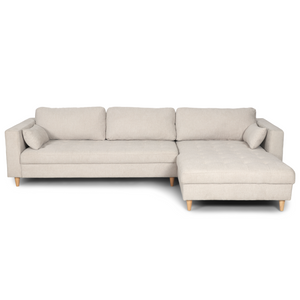 Brandy - Sofa mit Chaiselongue rechts und links wendbar - L: 290 x T: 96 x H: 80 cm