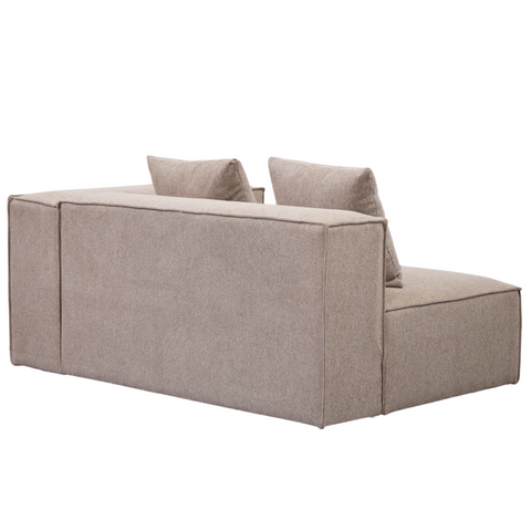 Hailey - Sitzelement für Modulsofa, Rechtes Modul in sand L: 147 X T: 100 X H: 65 Cm