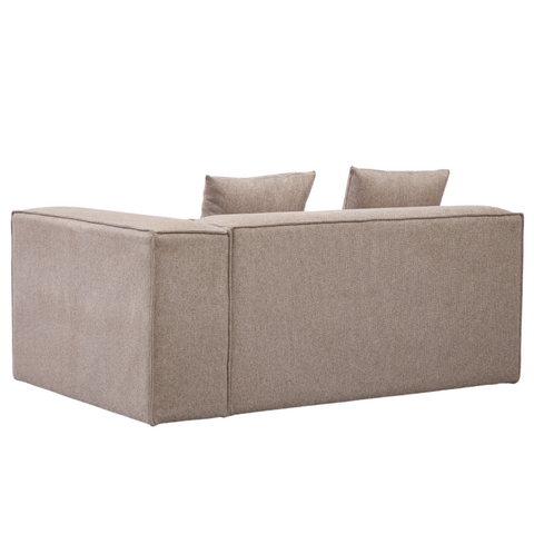 Hailey - Sitzelement für Modulsofa, Rechtes Modul in sand L: 147 X T: 100 X H: 65 Cm