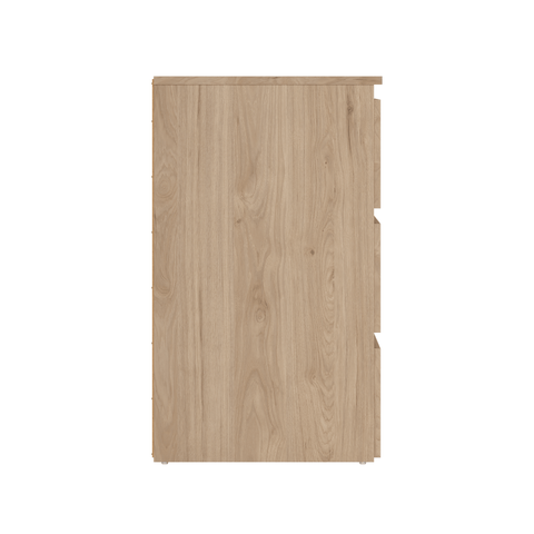 Maise Kommode H:70 x B:70 x T:41 cm mit 3 Schubladen in Eichenoptik