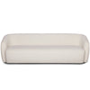 Melisa - 3-Sitzer Sofa aus weißem Boucle L: 217 x T: 82 x H: 66 cm