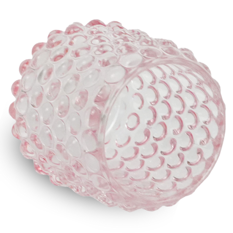 Nelly Glas-Teelichthalter rosa 8,5 cm