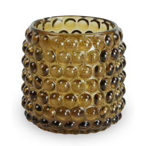 Nelly Glas-Teelichthalter amber 8,5 cm