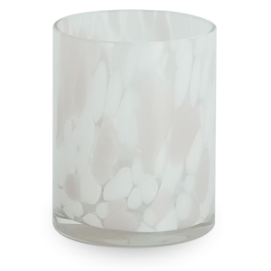 Nina Glas-Teelichthalter rosa 10 cm