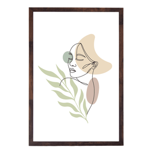 Paloma Bilderrahmen 60x90 cm geräuchertes Holz