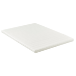 Premium Aksel weißer Memoryschaum Topper 180x200x7 cm