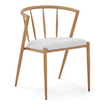 Bella Esszimmerstuhl - Eichenoptik mit beige gepolstertem Sitz