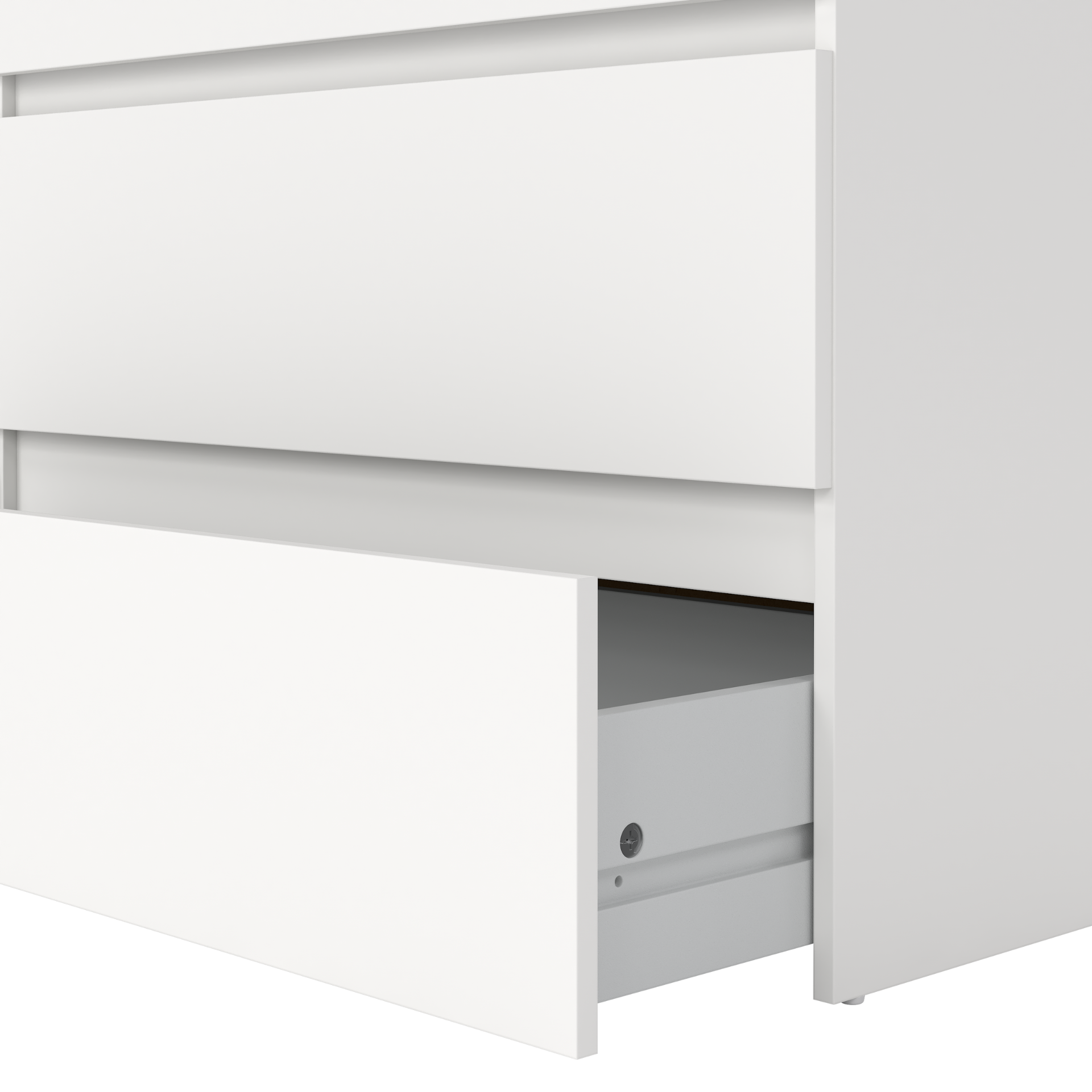 Maise Kommode 70x138x41 cm mit 6 Schubladen in weiß– nimarahome.de