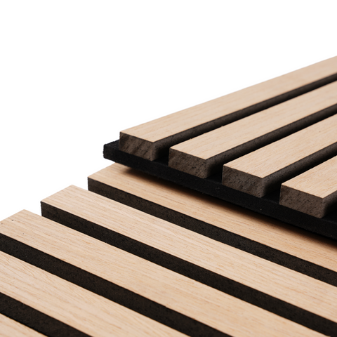 Akustikpaneel in Eichenfurnier 3000×520×18 mm