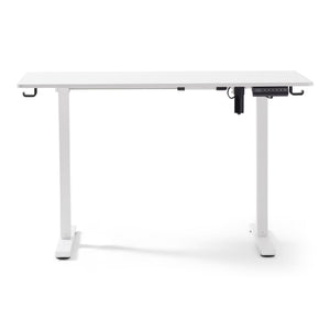 Damian höhenverstellbarer Tisch 120x60 cm in weiß