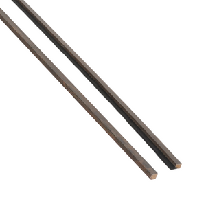 Abschlussleisten für Akustikpaneele in geräuchertem Eichenfurnier 2400x45x18 mm - Rechts & Links (2 Stk.)