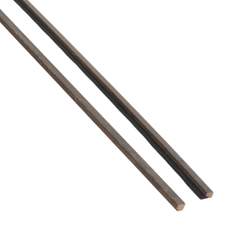 Abschlussleisten für Akustikpaneele in geräuchertem Eichenfurnier 2400x45x18 mm - Rechts & Links (2 Stk.)