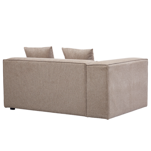 Hailey - Sitzelement für Modulsofa, Linkes Modul in sand L: 147 X T: 100 X H: 65 Cm