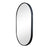 Sofie - Spiegel, Oval mit schwarzem Rahmen 50 x 80 cm.