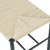 Bella - Sitzbank in Schwarz mit Sitzfläche aus Geflecht 100 cm