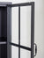 Marton Highboard Choice - Vitrine mit 4 Glastüren, schwarz