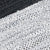 Parma - Leder Teppich, nachhaltig, 135 x 65 - Grau/Schwarz
